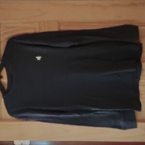 Dark blue waffle shirt